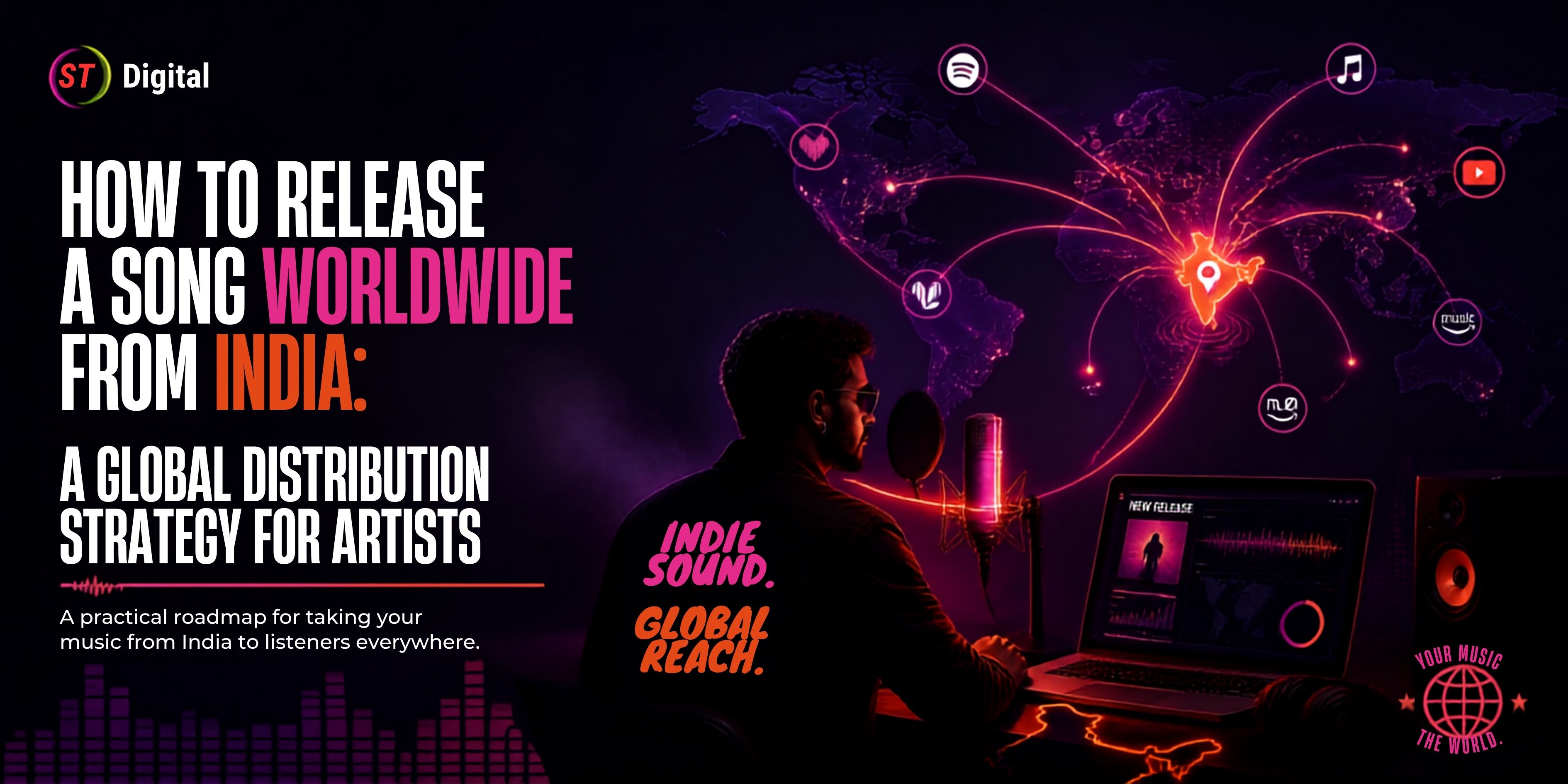 How to Release a Song Worldwide From India: A Global Distribution Strategy for Artists