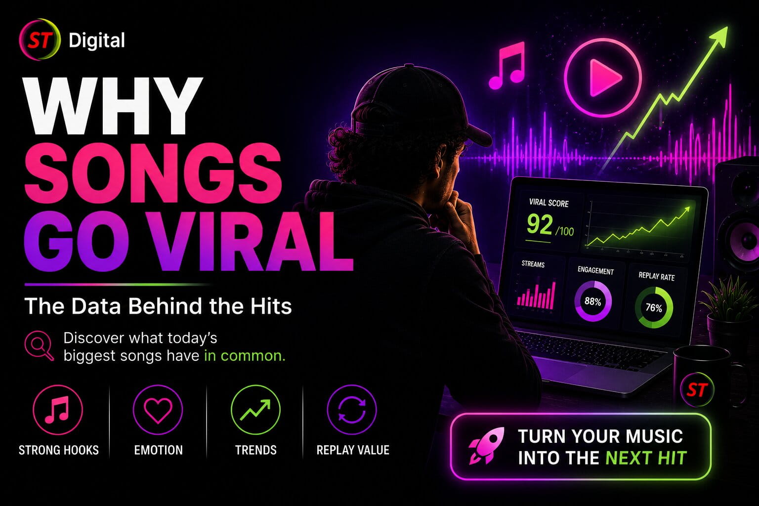 Analysis of Viral Songs: What Do They Have in Common?
